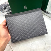 Trendy pouch premium Bag with box