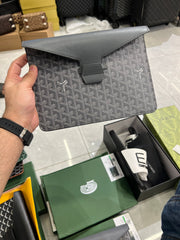 Trendy hand pouch premium Bag with box