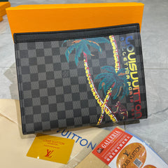 Trendy pouch premium Bag with box