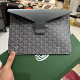 Trendy hand pouch premium Bag with box