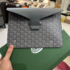 Trendy hand pouch premium Bag with box