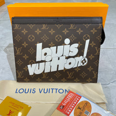 Trendy pouch premium Bag with box