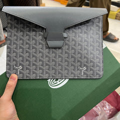 Trendy hand pouch premium Bag with box