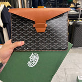 Trendy hand pouch premium Bag with box