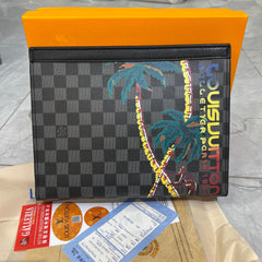 Trendy pouch premium Bag with box