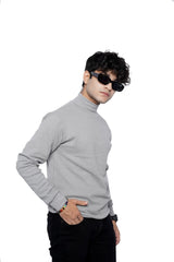 Turtle neck Grey